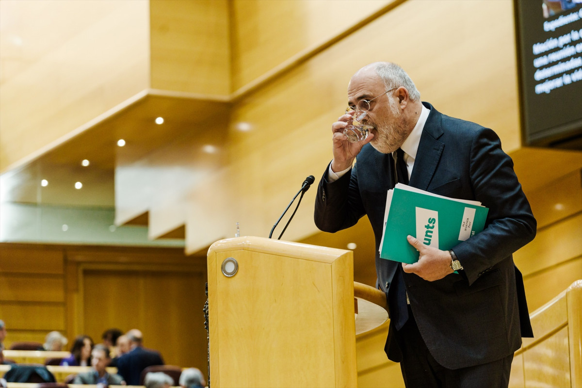 EuropaPress 6482517 senador junts eduard pujol interviene sesion plenaria extraordinaria senado