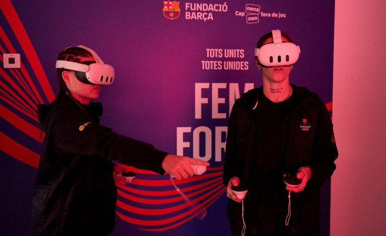 El Barça y el Vall d'Hebron mejoran la experiencia hospitalaria gracias a la realidad virtual