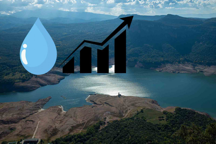 El fin de la sequía: los embalses que abastecen a Barcelona y Girona rozan el 82%