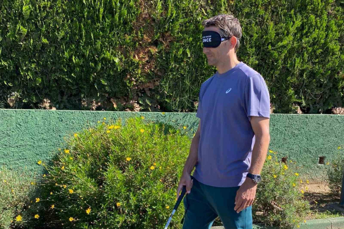 El tenista Tommy Robredo   Fundació ONCE