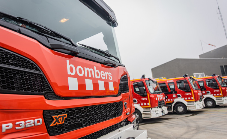 Incendio activo entre Bigues i Riells y Sant Quirze Safaja: difícil acceso y más de 14 dotaciones de Bombers
