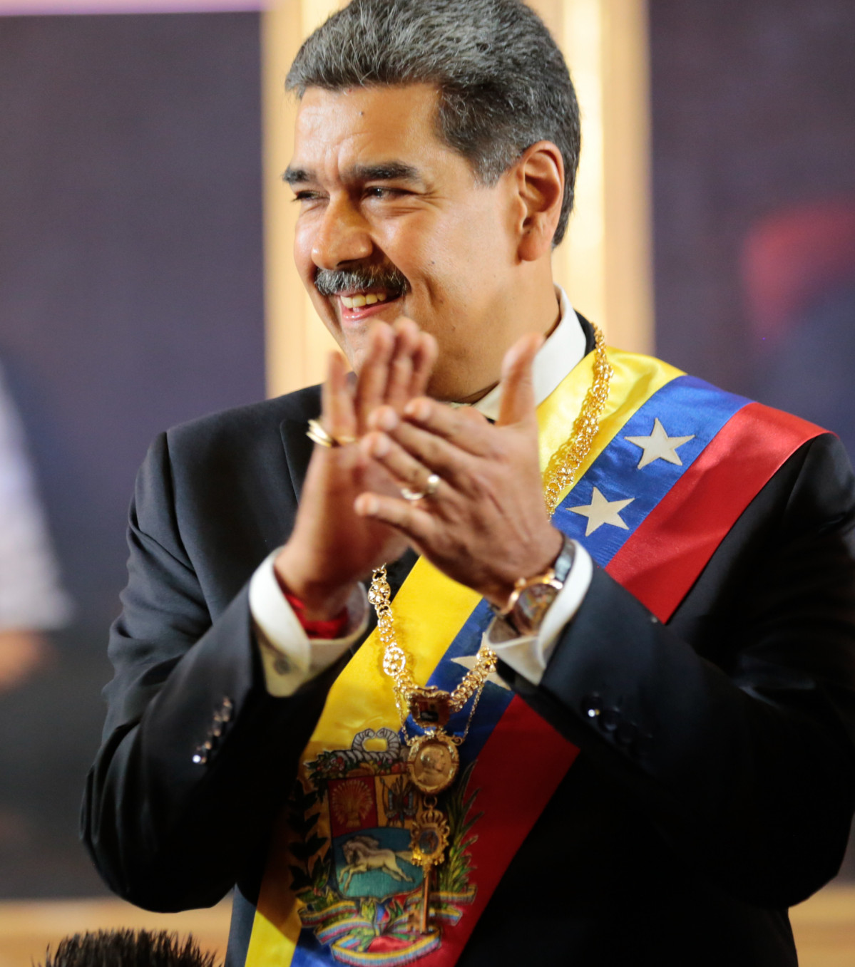EuropaPress 6444116 handout 10 january 2025 venezuela caracas venezuelan president nicolas (1)