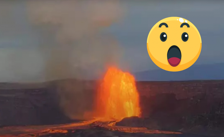 VÍDEO | Espectacular erupción del volcán Kilauea en Hawaii: la lava alcanza los 300 metros de altura