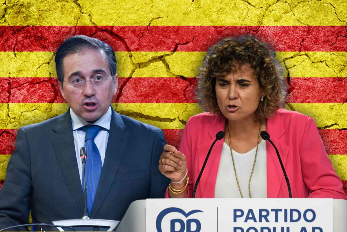 José Manuel Albares, Dolors Montserrat   CANVA   EUROPA PRESS