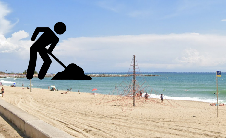 Obras en las playas de Barcelona: problemas para los bañistas durante el verano