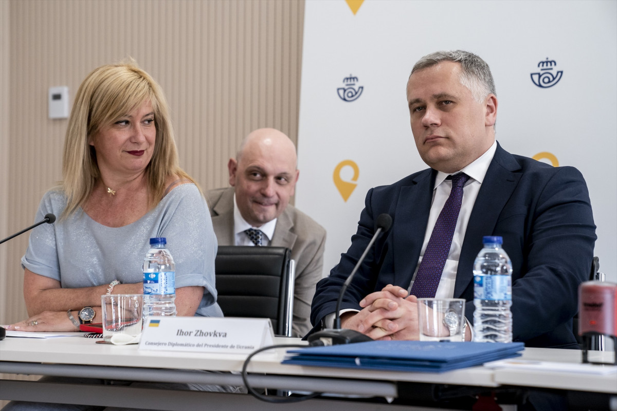 EuropaPress 4488112 directora relaciones institucionales filatelia leire diez castro 1i