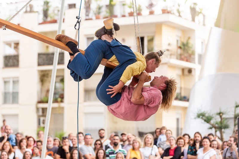 Espectáculo en el festival CurtCircKit.