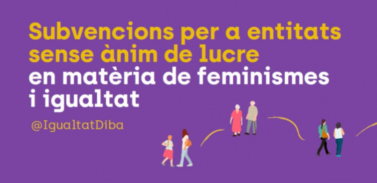 La Diputación de Barcelona aumenta un 27% la financiación de proyectos de igualdad en 2025