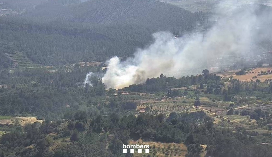 EuropaPress 6762143 incendio vegetacion marca tarragona