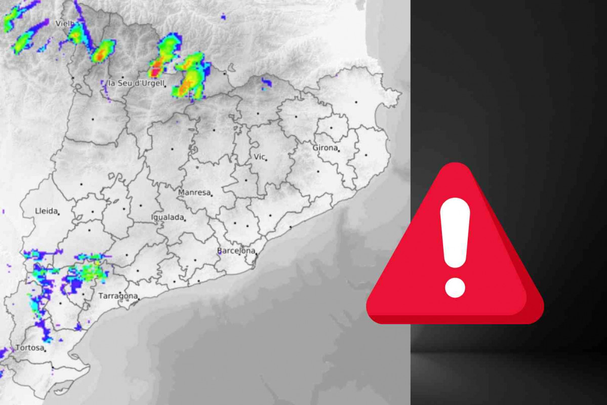 Alerta, meteocat   CANVA