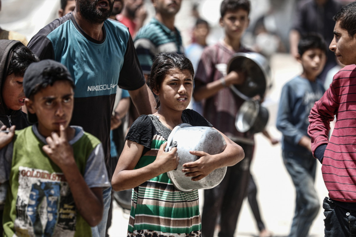 EuropaPress 6769080 june 2025 gaza city gaza strip palestinian territory displaced palestinians