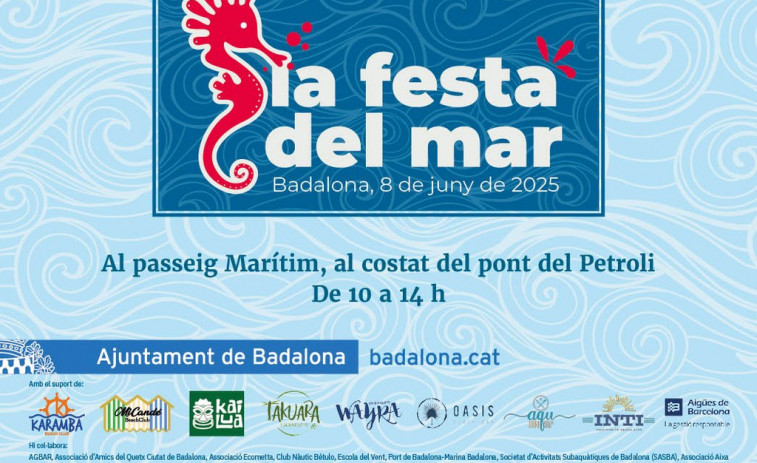 Badalona celebra este domingo la gran Fiesta del Mar: Actividades gratis, surf y diversión