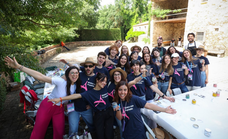 La Fundación Princesa de Girona impulsa el talento joven con su primer bootcamp artístico en Sant Martí Vell