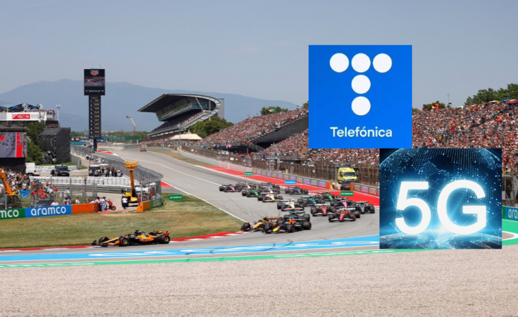 Velocidad en pista, datos en red: Telefónica registró un salto del 17% en consumo durante el GP de F1