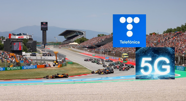 Velocidad en pista, datos en red: Telefónica registró un salto del 17% en consumo durante el GP de F1
