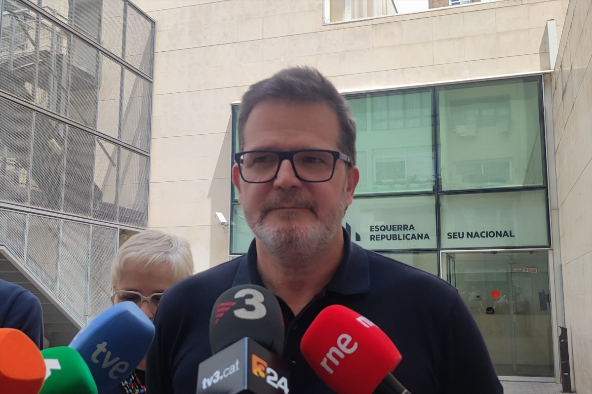 EuropaPress 6779482 portavoz adjunto vicesecretario comunicacion erc isaac albert declaraciones