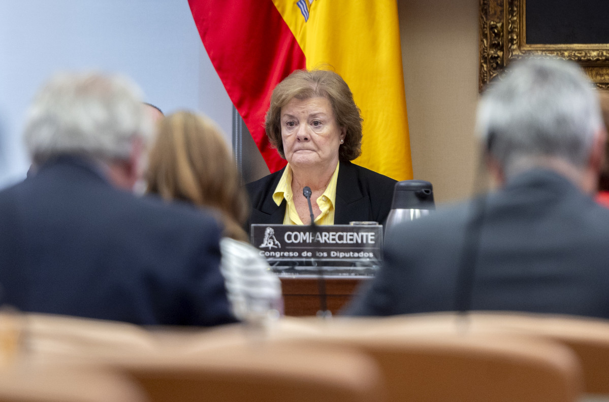 EuropaPress 6707998 presidenta tribunal cuentas enriqueta chicano comparece comision mixta
