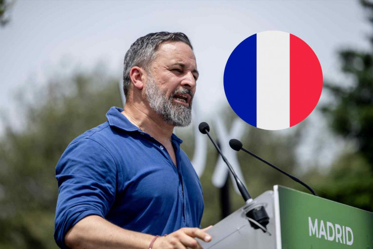 Las redes se mofan del intento de Abascal de hablar francés: 