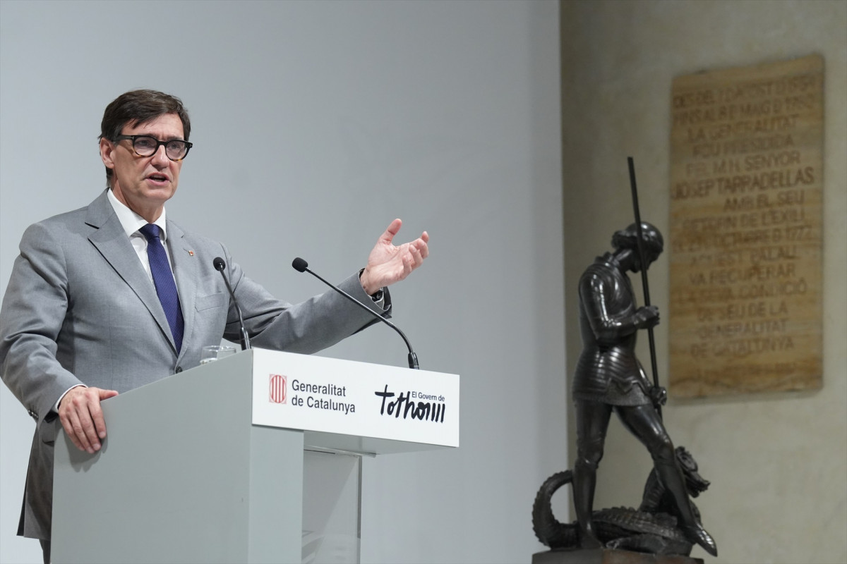 EuropaPress 6789233 presidente generalitat salvador illa recibe jueces paz generalitat