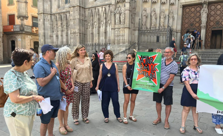 Barcelona se levanta contra el genocidio en Gaza: 14 de junio, concentración ante la Catedral