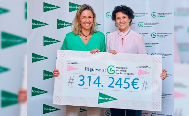 El Corte Inglés dona 314.245 euros para financiar un proyecto de investigación en cáncer de mama