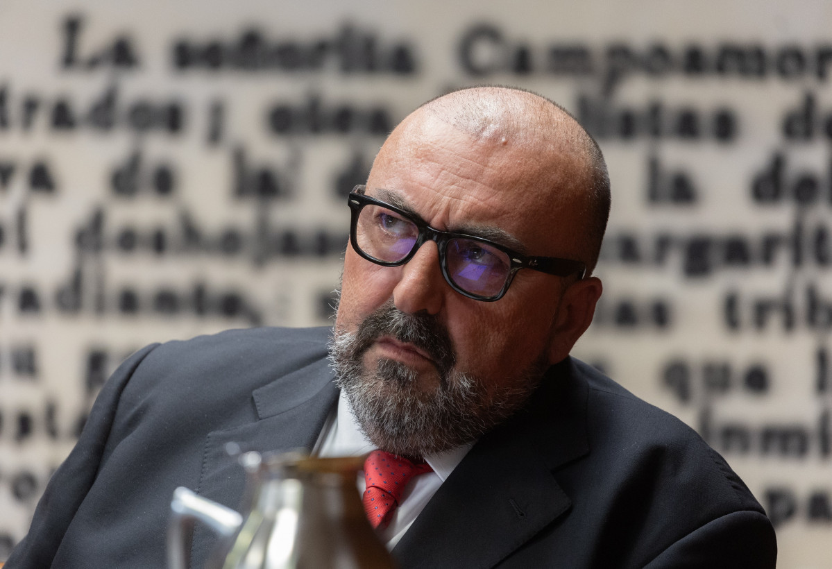 Archivo - El exasesor del exministro José Luis Ábalos, Koldo García, comparece en la comisión de investigación del Senado sobre la compra de mascarillas durante la pandemia, a 22 de abril de 2024