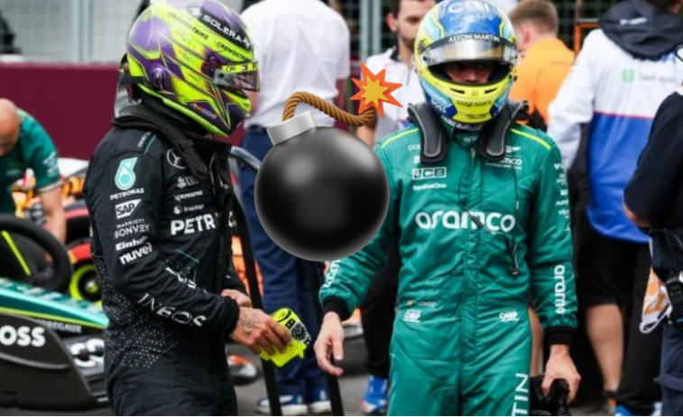 Hamilton le envía un 'recadito' a Fernando Alonso: 