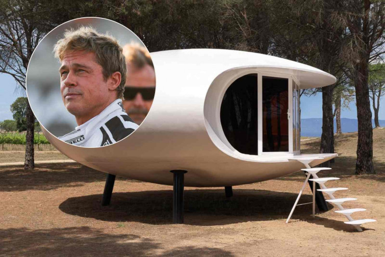 Brad Pitt se lleva a California una casa ovni de la Costa Brava: la joya que ha perdido Catalunya
