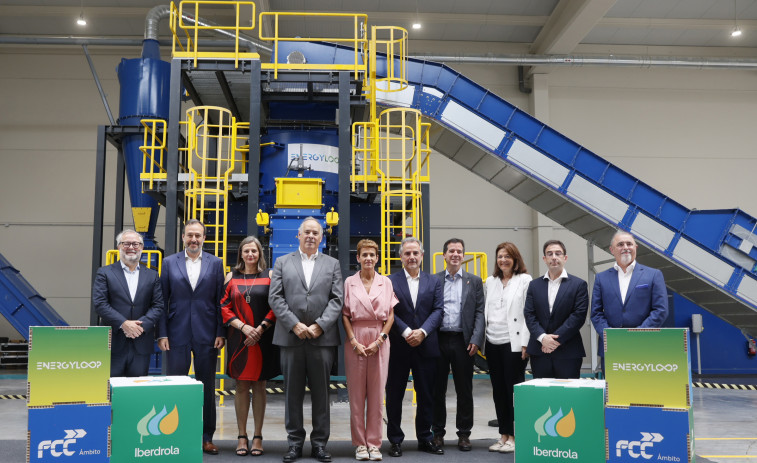 Iberdrola y FCC inauguran EnergyLOOP, la primera planta de reciclaje de palas de aerogenerador de la península ibérica