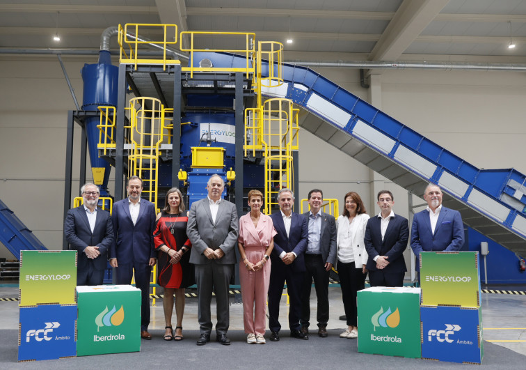Iberdrola y FCC inauguran EnergyLOOP, la primera planta de reciclaje de palas de aerogenerador de la península ibérica