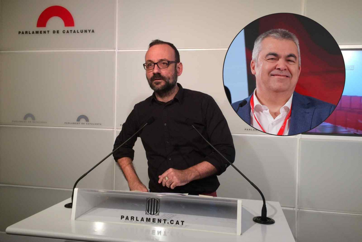 Benet Salellas y Santos Cerdán
