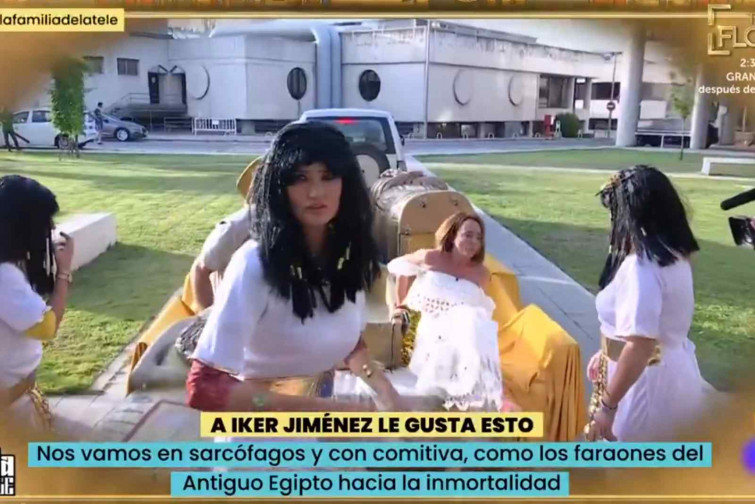 María Patiño abandona en directo ‘La Fábrica de la Tele’ minutos antes del final: “Me voy sola”