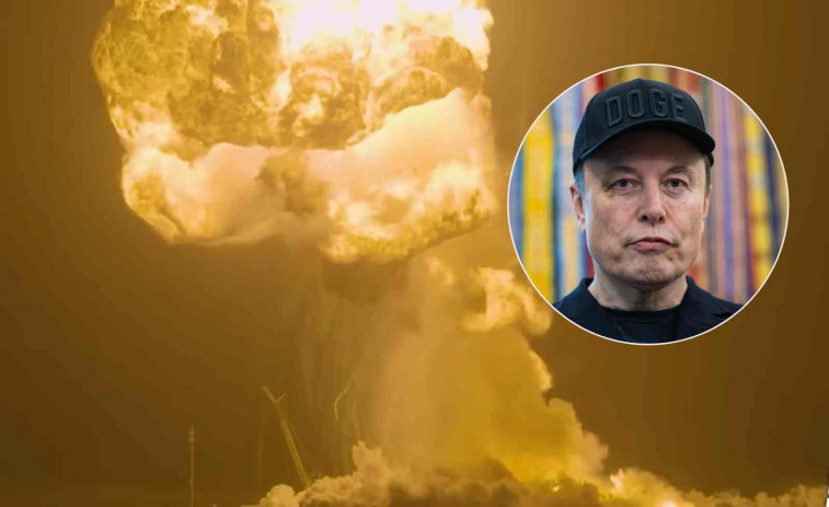 VÍDEO | Así ha sido la brutal explosión de la nave espacial de Elon Musk