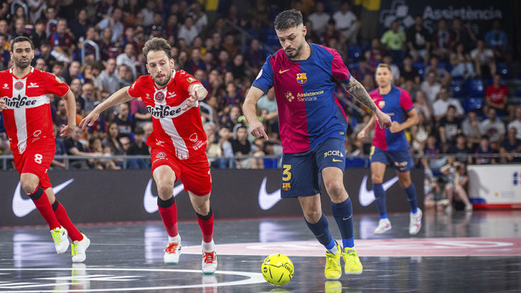 Jimbee Cartagena resurge y conquista el Palau: 2-3 para empatar la final