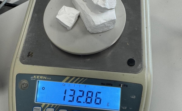 Detenido en Lleida con más de 130 gramos de cocaína en su coche