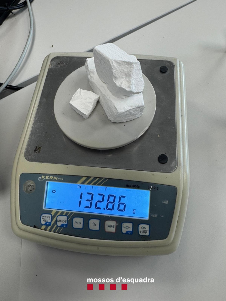 Detenido en Lleida con más de 130 gramos de cocaína en su coche