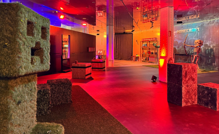 El universo de Minecraft llega al Movistar Centre con una exposición inspirada en la película