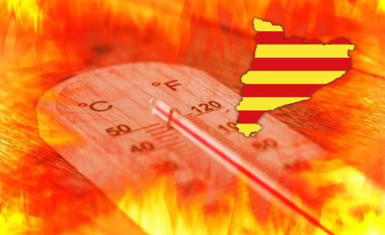 Alerta amarilla por calor extremo y aviso por lluvias intensas en Catalunya