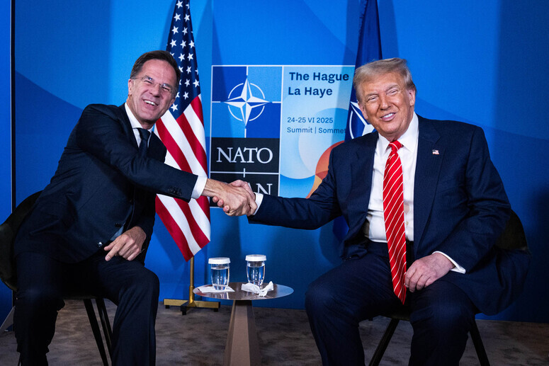 EuropaPress 6820856 handout 25 june 2025 netherlands the hague nato secretary general mark