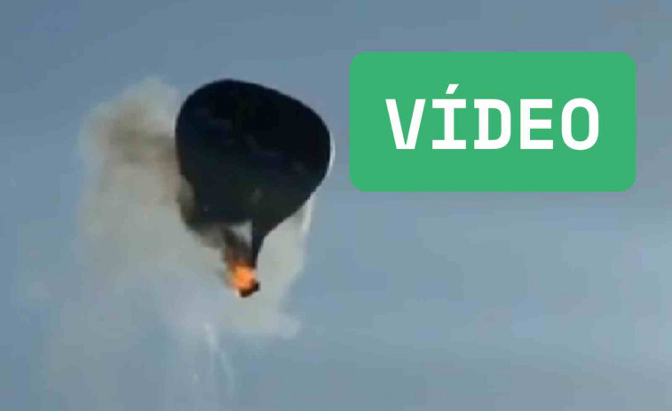 VÍDEO | Impactantes imágenes de un globo aerostático ardiendo con 21 personas a bordo en Brasil