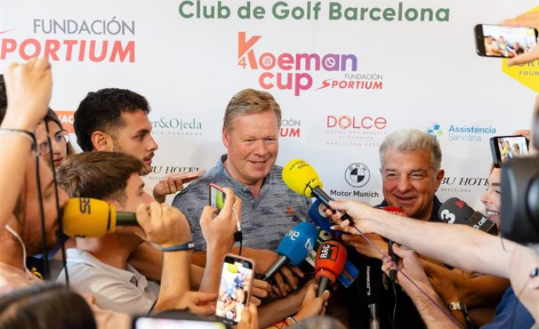Dos leyendas del barcelonismo sellan la paz: 
