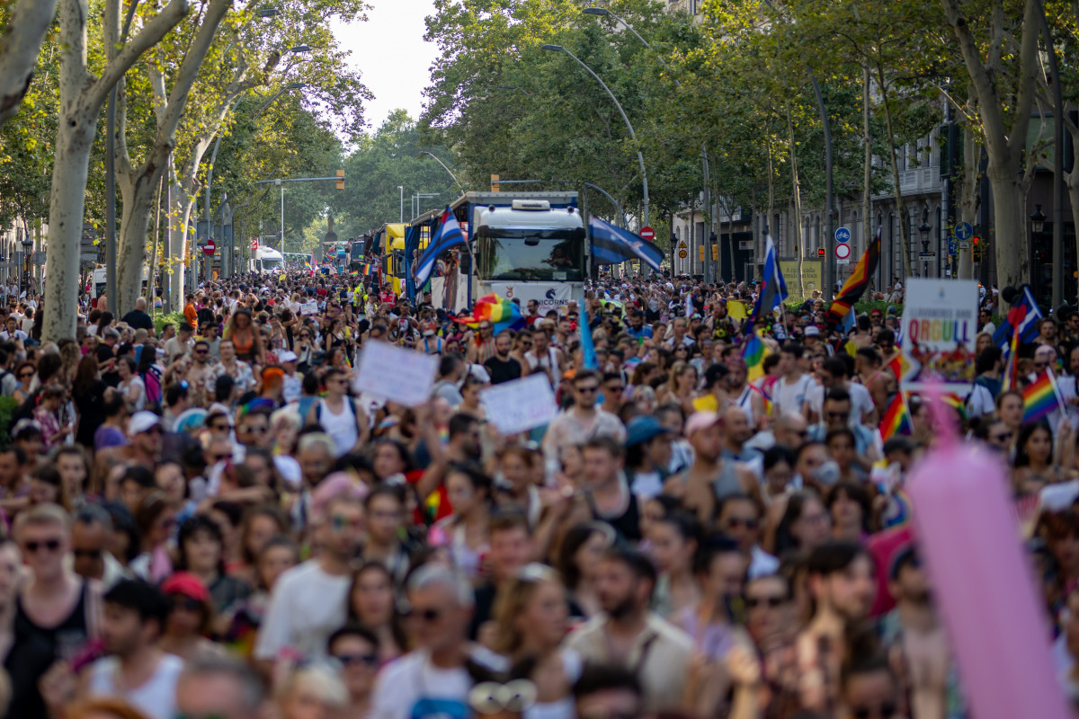 EuropaPress 6100171 cientos personas manifestacion pride barcelona 2024 20 julio 2024 barcelona