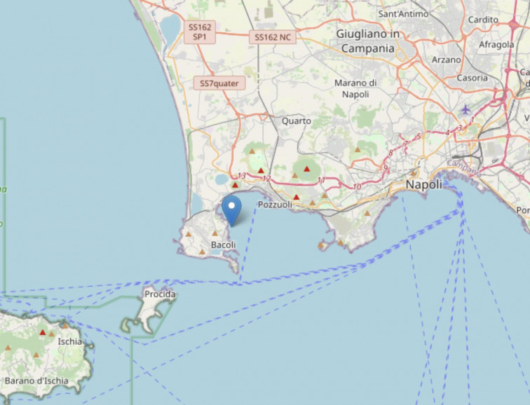 Alerta por un terremoto de magnitud 4,6 en la zona de Nápoles