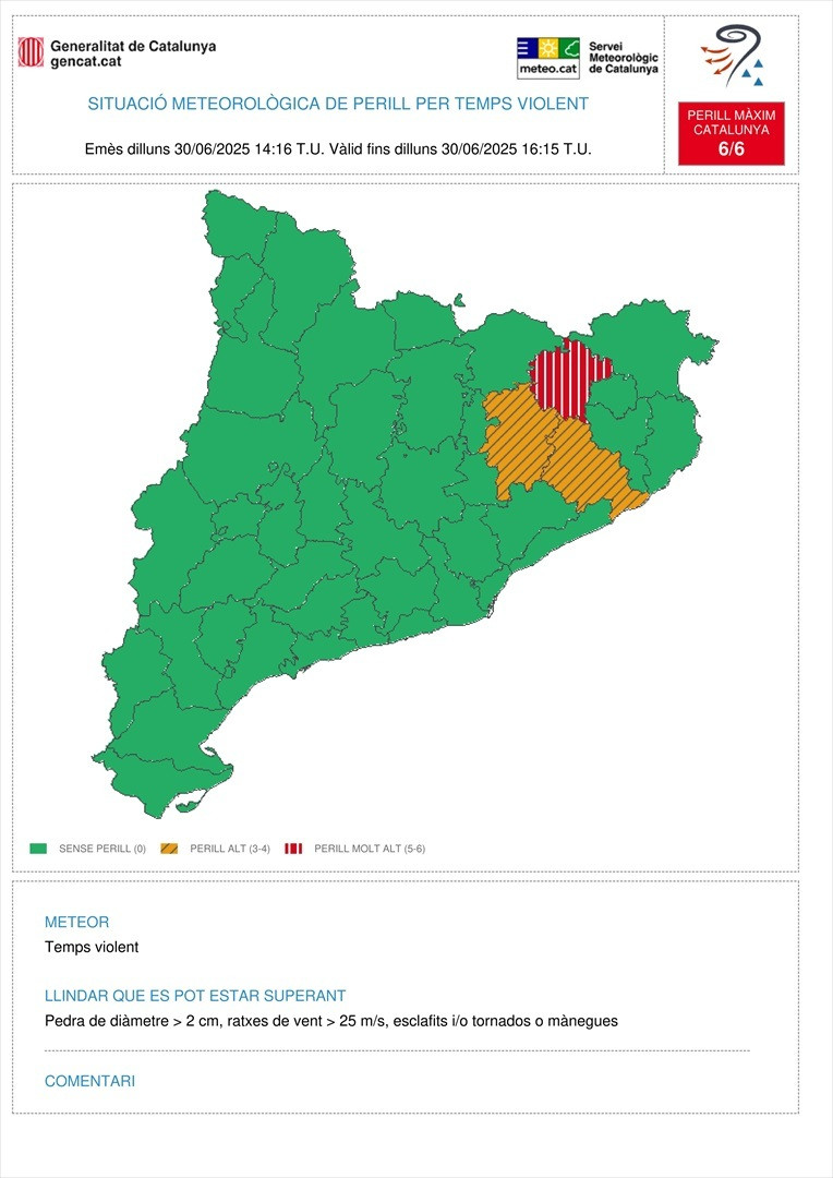 EuropaPress 6832702 aviso tiempo violento garrotxa osona selva
