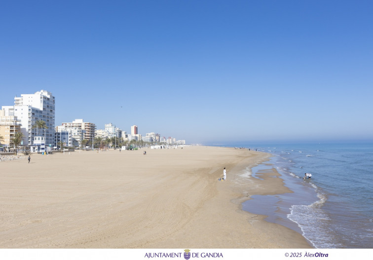 Muere un hombre ahogado en una playa de Gandia