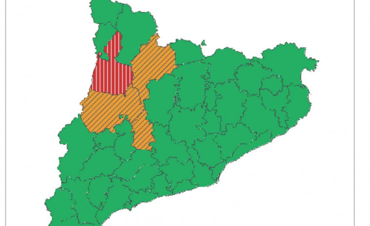 El Meteocat emite un aviso por tiempo violento en comarcas de la Catalunya Central
