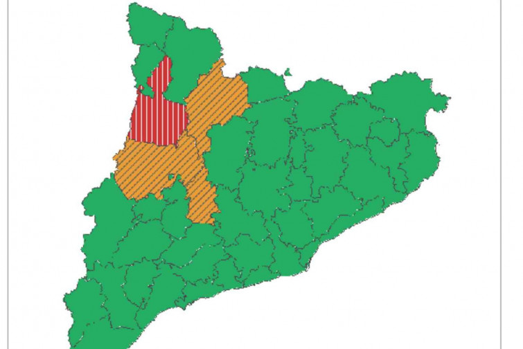 El Meteocat emite un aviso por tiempo violento en comarcas de la Catalunya Central