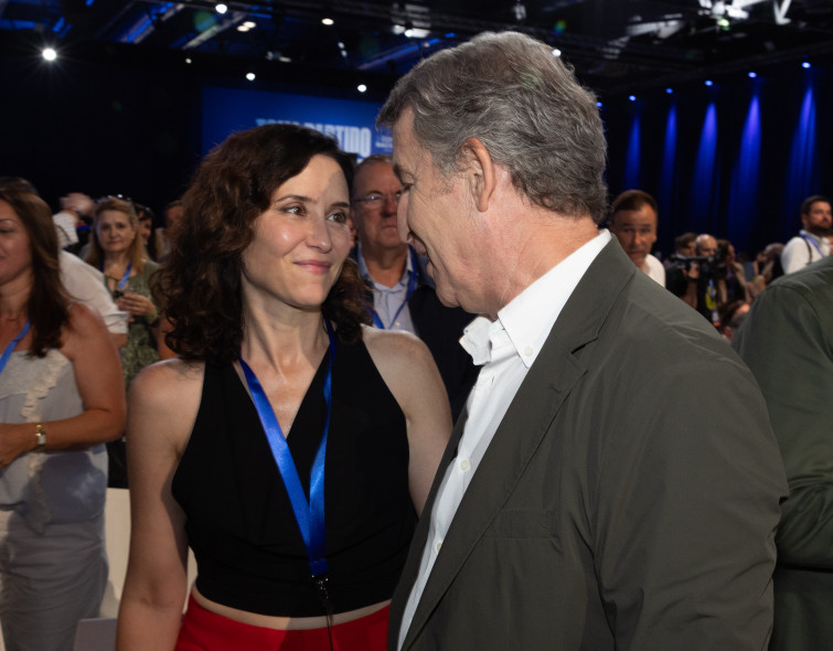 Ayuso critica a un Sánchez 