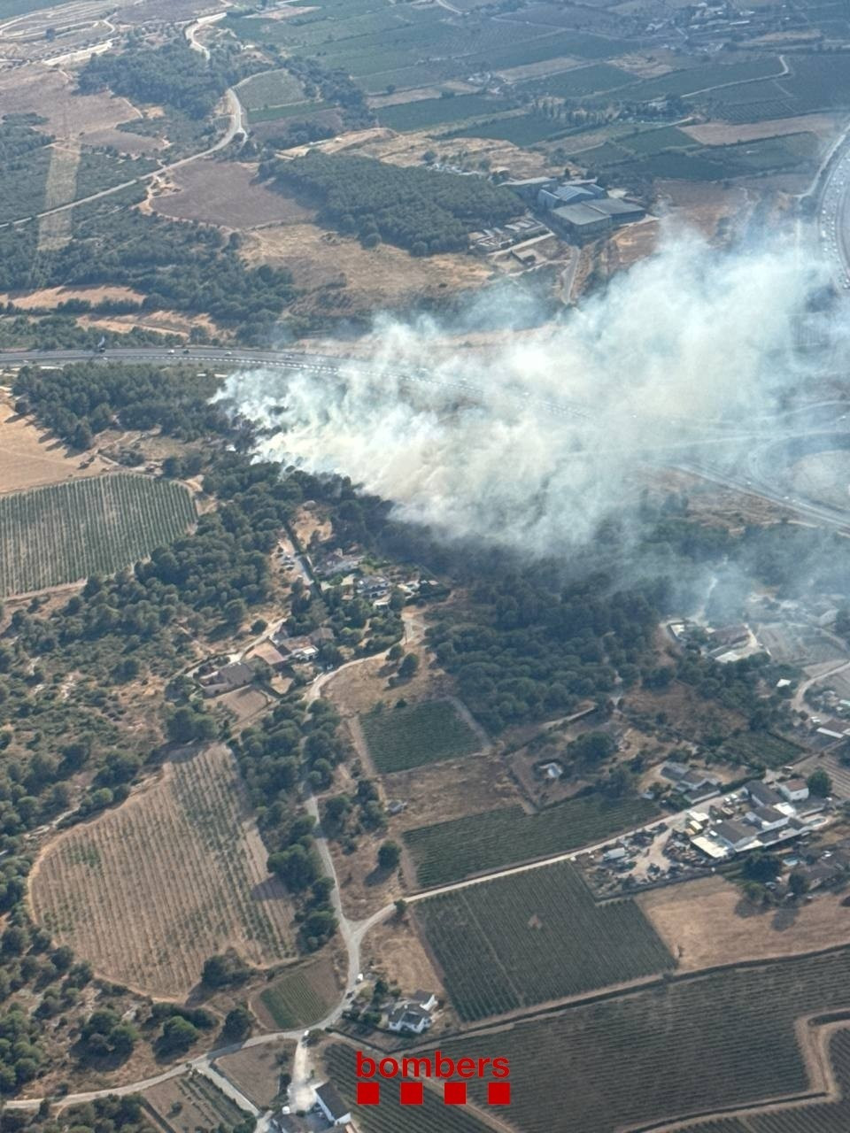 EuropaPress 6843280 incendio vilafranca penedes tarragona cerca c 15