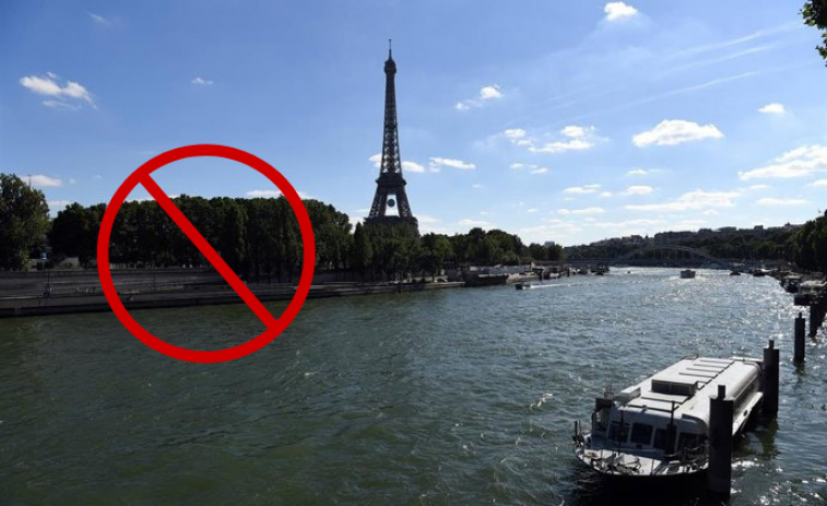 Vuelta atrás con el río Sena: París prohíbe bañarse el día después de su histórica reapertura